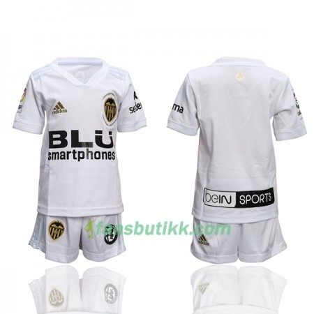 Fotballdrakt Valencia Barn Hjemmetrøye 2018-2019 Kortermet